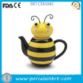 Custom cute bee shaped Tea Pot